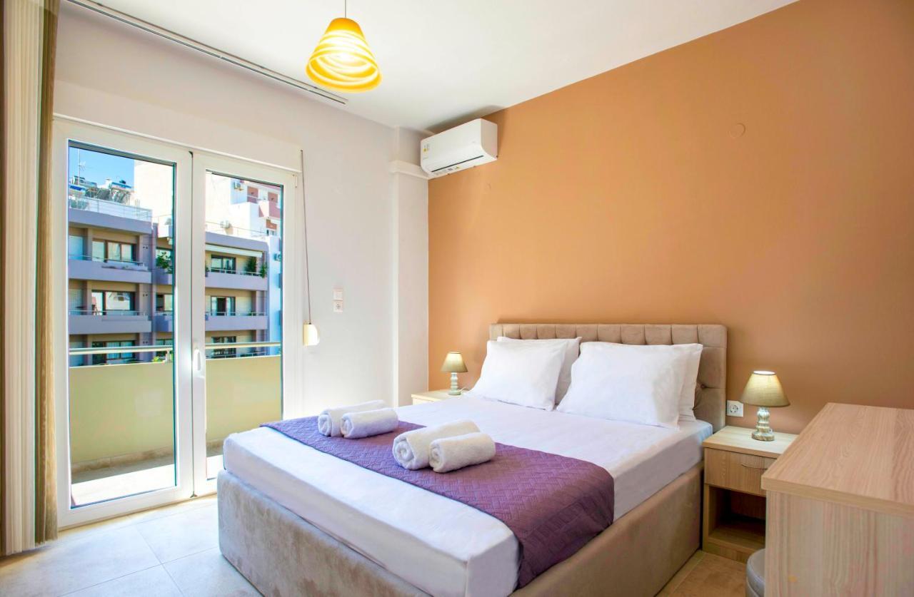 Comfy Central 1 Bedroom Apt With Terrace And View Ираклион Экстерьер фото